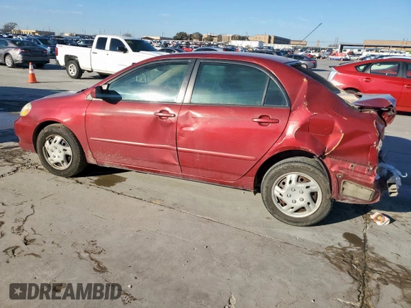 2006 Toyota Corolla CE with VIN 1NXBR32E86Z679876, listed as a Copart auction lot 46601185 with 162,132 mi miles and Salvage Title. Bid and sale history available at DreamBid. Image 2.