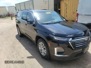 2022 Chevrolet Traverse LT Cloth z VIN 1GNERGKW0NJ146381, wystawiony jako IAAI lot #42558331 z przebiegiem 79 527 mil mil oraz . Historia ofert i sprzedaży dostępna na DreamBid. Obrazek 6.