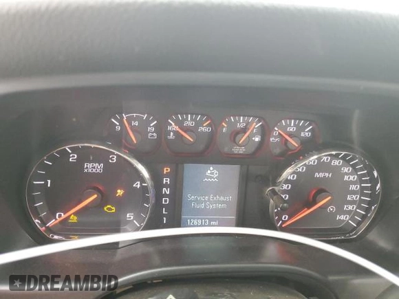 2019 Chevrolet Silverado 3500HD Work Truck with VIN 1GC4KVCY6KF143142, listed as a Copart auction lot 48328394 with 126,913 mi miles and Salvage Title. Bid and sale history available at carsss.com. Image 9.