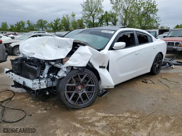 2018 Dodge Charger Daytona with VIN 2C3CDXCT1JH247996, listed as a Copart auction lot 50753073 with 0 mi miles and Salvage Title. Bid and sale history available at carsss.com. Image 1.