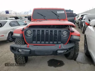 2022 Jeep Wrangler Unlimited Rubicon with VIN 1C4JJXFG9NW126974, listed as a Copart auction lot 88330725 with Not provided miles and Salvage title. Bid and sale history available at DreamBid. Image 5.