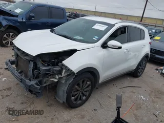 2018 Kia Sportage EX with VIN KNDPN3AC6J7398253, listed as a IAAI auction lot 41593541 with 138,622 mi miles and . Bid and sale history available at DreamBid. Image 18.
