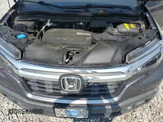 2017 Honda Ridgeline RTL-T with VIN 5FPYK2F69HB010616, listed as a Copart auction lot 58718625 with 113,047 mi miles and Salvage title. Bid and sale history available at DreamBid. Image 11.