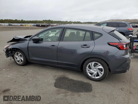 2024 Subaru Impreza with VIN JF1GUABCXR8369338, listed as a Copart auction lot 73175644 with 2,306 mi miles and Salvage Title. Bid and sale history available at carsss.com. Image 2.