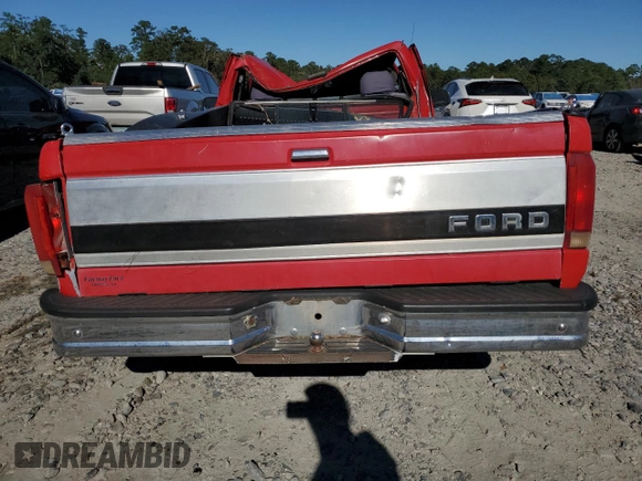 1993 Ford F-150 with VIN 1FTEF15N9PNA64694, listed as a Copart auction lot 75443244 with 0 mi miles and Non Repairable. Bid and sale history available at carsss.com. Image 6.
