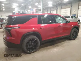 2024 Chevrolet Traverse AWD RS with VIN 1GNEVLKS5RJ174183, listed as a Copart auction lot 80459224 with 3,106 mi miles and Salvage Title. Bid and sale history available at carsss.com. Image 3.