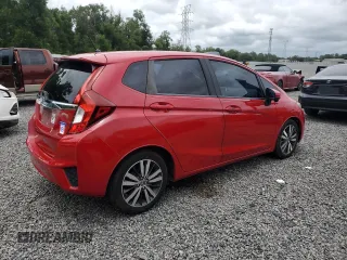 2015 Honda Fit EX-L with VIN 3HGGK5H86FM748582, listed as a Copart auction lot 59849275 with 87,605 mi miles and Salvage title. Bid and sale history available at DreamBid. Image 3.