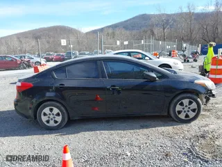 2014 Kia Forte LX with VIN KNAFK4A66E5179618, listed as a IAAI auction lot 41718330 with 115,052 mi miles. Bid and sale history available at carsss.com. Image 13.