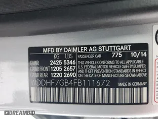 2015 Mercedes-Benz E-Class E 63 AMG S-Model with VIN WDDHF7GB4FB111672, listed as a Copart auction lot 89174025 with 88,641 mi miles and Salvage Title. Bid and sale history available at carsss.com. Image 13.