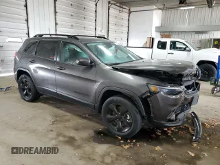 2021 Jeep Cherokee Latitude Plus with VIN 1C4PJMLB6MD156770, listed as a Copart auction lot 58849605 with 41,270 mi miles and Salvage title. Bid and sale history available at DreamBid. Image 4.