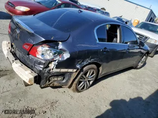 2011 Infiniti G25 Sedan x with VIN JN1DV6AR8BM651863, listed as a Copart auction lot 82162004 with 0 mi miles and Salvage Title. Bid and sale history available at carsss.com. Image 3.