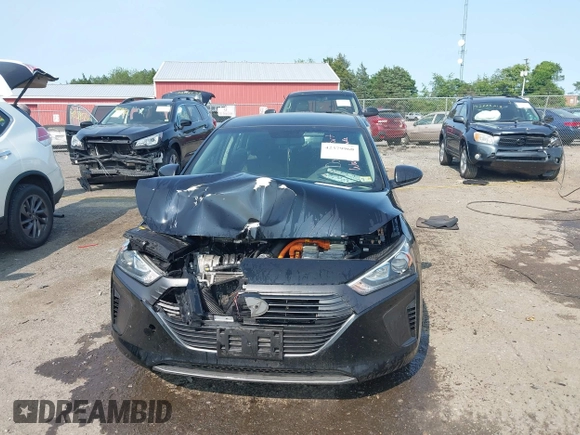 2019 Hyundai Ioniq Blue with VIN KMHC65LC5KU174538, listed as a IAAI auction lot 42379960 with 135,299 mi miles and . Bid and sale history available at DreamBid. Image 12.