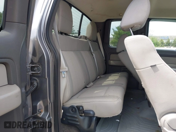 2010 Ford F-150 XL with VIN 1FTFX1EVXAFB78125, listed as a IAAI auction lot 42098532 with 99,060 mi miles. Bid and sale history available at carsss.com. Image 8.