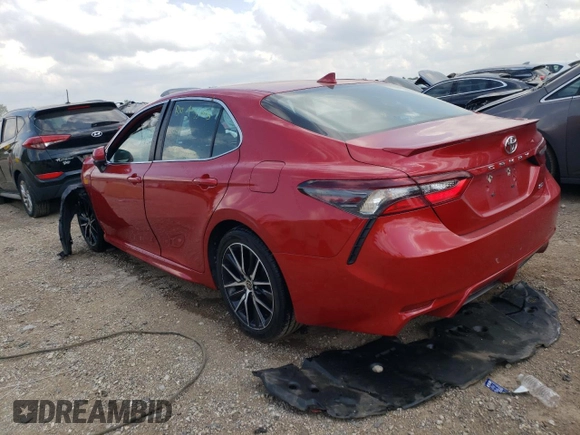 2021 Toyota Camry SE Nightshade with VIN 4T1G11AK9MU467168, listed as a Copart auction lot 65802714 with Not Provided miles and Salvage Title. Bid and sale history available at carsss.com. Image 2.