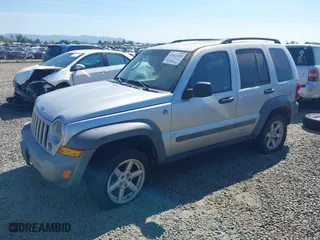 2006 Jeep Liberty Sport with VIN 1J4GL48K76W102575, listed as a IAAI auction lot 42022459 with 1 mi miles. Bid and sale history available at carsss.com. Image 2.