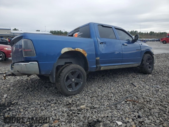 2010 Dodge 1500 SLT z VIN 1D7RV1CT9AS145652, wystawiony jako Copart lot #55385785 z przebiegiem Nie podano mil oraz Szkoda całkowita • Salvage title. Historia ofert i sprzedaży dostępna na DreamBid. Obrazek 3.