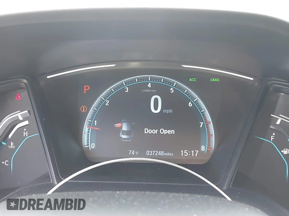 2021 Honda Civic LX with VIN 2HGFC2F65MH525423, listed as a IAAI auction lot 42319862 with 37,248 mi miles and . Bid and sale history available at DreamBid. Image 7.