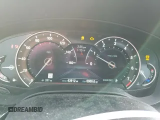 2019 BMW 5 Series 530i with VIN WBAJA5C52KWW13904, listed as a Copart auction lot 41502585 with 43,912 mi miles and Salvage Title. Bid and sale history available at DreamBid. Image 9.