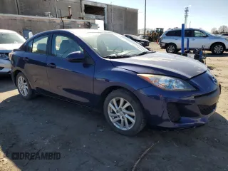 2012 Mazda 3 i Touring with VIN JM1BL1V70C1570090, listed as a Copart auction lot 50697895 with 98,938 mi miles and Salvage Title. Bid and sale history available at carsss.com. Image 4.