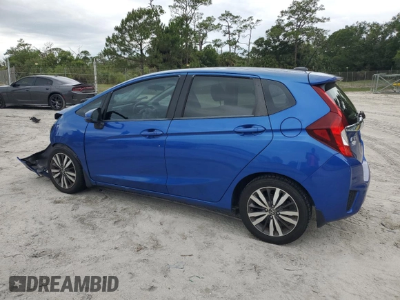 2017 Honda Fit EX-L z VIN JHMGK5H98HS022125, wystawiony jako Copart lot #56725375 z przebiegiem 53 229 mil mil oraz Szkoda całkowita • Salvage title. Historia ofert i sprzedaży dostępna na DreamBid. Obrazek 2.