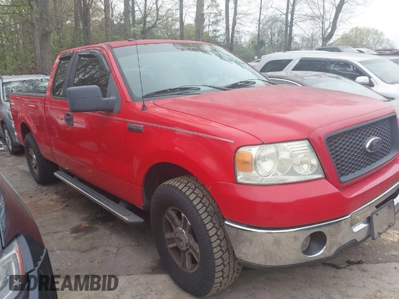 2006 Ford F-150 XL with VIN 1FTPX12VX6NB88059, listed as a IAAI auction lot 41950596 with 244,373 mi miles. Bid and sale history available at carsss.com. Image 1.