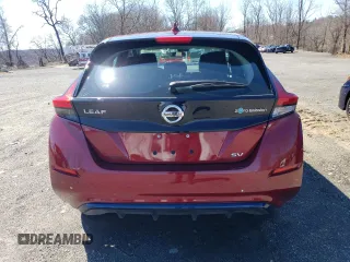 2021 Nissan LEAF SV with VIN 1N4AZ1CV6MC556928, listed as a Copart auction lot 50167985 with 39,076 mi miles and Salvage title. Bid and sale history available at DreamBid. Image 6.