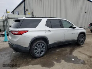 2019 Chevrolet Traverse RS with VIN 1GNERJKW1KJ274606, listed as a Copart auction lot 41912095 with 98,331 mi miles and Salvage Title. Bid and sale history available at carsss.com. Image 3.