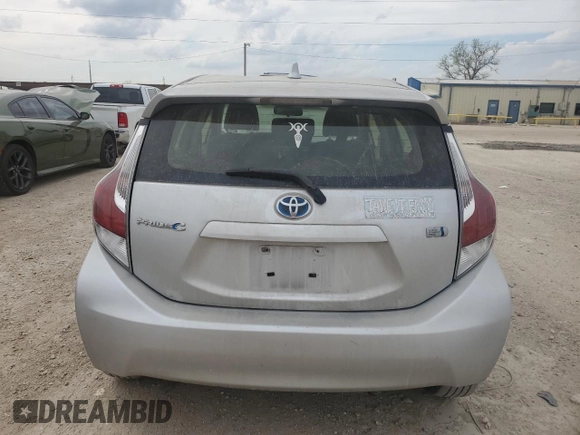 2015 Toyota Prius One with VIN JTDKDTB39F1100879, listed as a Copart auction lot 50451435 with 192,707 mi miles and Salvage Title. Bid and sale history available at carsss.com. Image 6.