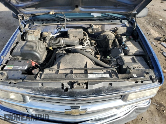 1997 Chevrolet Silverado 1500 with VIN 2GCEC19W3V1128626, listed as a Copart auction lot 82430274 with 187,754 mi miles and Salvage Title. Bid and sale history available at carsss.com. Image 11.