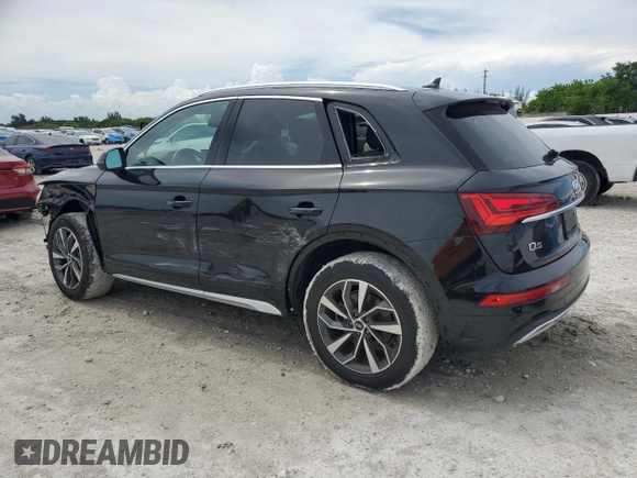 2021 Audi Q5 Premium с VIN WA1AAAFY7M2137266, выставлен на аукционе Copart как лот 63494895 с пробегом 41 464 миль миль и На запчасти • Non repairable. История ставок и продаж доступна на DreamBid. Изображение 2.