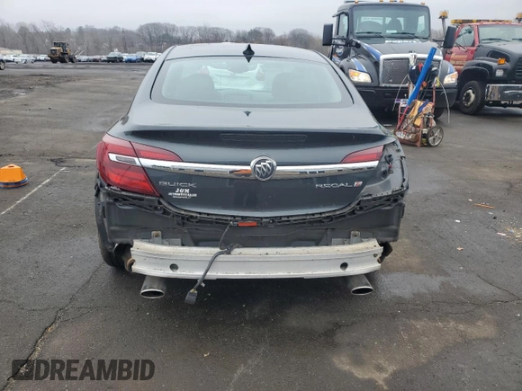 2015 Buick Regal Premium II with VIN 2G4GR5GX7F9281759, listed as a Copart auction lot 51153125 with 143,151 mi miles and Salvage title. Bid and sale history available at DreamBid. Image 6.