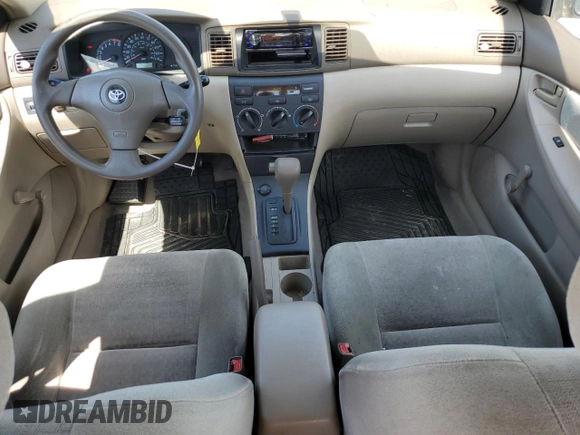 2003 Toyota Corolla CE with VIN 1NXBR32E63Z043999, listed as a Copart auction lot 54372535 with 159,933 mi miles and Salvage Title. Bid and sale history available at DreamBid. Image 8.