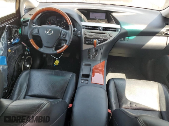 2011 Lexus RX 350 with VIN 2T2BK1BA9BC098335, listed as a Copart auction lot 54129345 with 65,254 mi miles and Salvage Title. Bid and sale history available at DreamBid. Image 8.