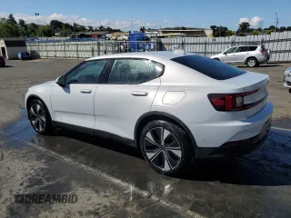 2023 Polestar 2 z VIN YSMED3KA0PL161673, wystawiony jako Copart lot #56761985 z przebiegiem 48 910 mil mil oraz Tytuł czysty. Historia ofert i sprzedaży dostępna na DreamBid. Obrazek 2.