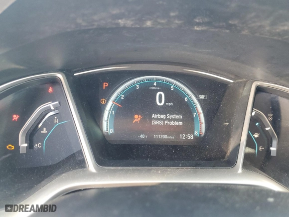 2016 Honda Civic Sedan EX with VIN 2HGFC2F73GH528107, listed as a Copart auction lot 48211685 with 111,200 mi miles and Salvage Title. Bid and sale history available at carsss.com. Image 9.