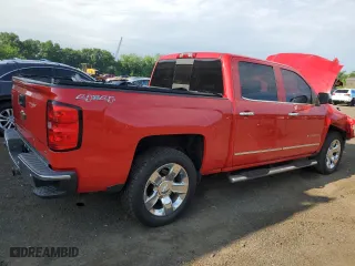2015 Chevrolet Silverado 1500 LTZ with VIN 3GCUKSEC5FG153410, listed as a Copart auction lot 62053294 with 215,180 mi miles and Salvage Title. Bid and sale history available at carsss.com. Image 3.