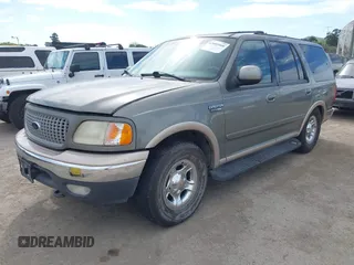 1999 Ford Expedition XLT z VIN 1FMPU18L3XLB21018, wystawiony jako IAAI lot #42003908 z przebiegiem Nie podano mil oraz . Historia ofert i sprzedaży dostępna na DreamBid. Obrazek 2.