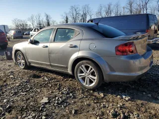 2012 Dodge Avenger SXT Plus with VIN 1C3CDZEG1CN264612, listed as a Copart auction lot 48738615 with 126,058 mi miles and Clean Title. Bid and sale history available at carsss.com. Image 2.
