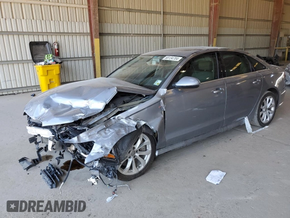 2018 Audi A6 Premium Plus with VIN WAUD8AFC4JN056641, listed as a Copart auction lot 68134704 with 130,807 mi miles and Salvage Title. Bid and sale history available at carsss.com. Image 2.