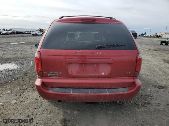 2007 Dodge Grand Caravan SXT with VIN 2D4GP44L97R271017, listed as a Copart auction lot 49551445 with 153,912 mi miles and Salvage Title. Bid and sale history available at carsss.com. Image 6.