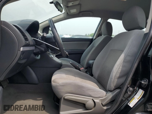 2012 Nissan Sentra S with VIN 3N1AB6AP0CL722043, listed as a Copart auction lot 60908485 with 145,490 mi miles and Salvage title. Bid and sale history available at DreamBid. Image 7.