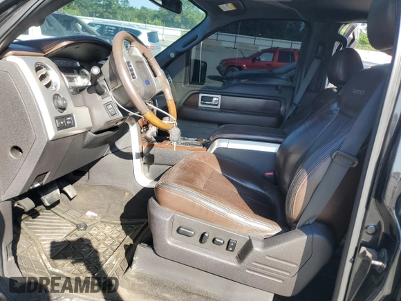 2010 Ford F-150 XL with VIN 1FTFW1EV7AFD74218, listed as a Copart auction lot 61984735 with 173,577 mi miles and Salvage title. Bid and sale history available at DreamBid. Image 7.