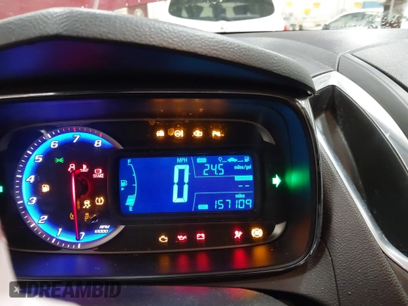 2016 Chevrolet Trax LTZ with VIN 3GNCJRSB9GL166289, listed as a IAAI auction lot 41674434 with 157,109 mi miles. Bid and sale history available at carsss.com. Image 7.