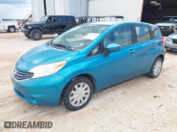 2016 Nissan Note S with VIN 3N1CE2CP6GL361283, listed as a IAAI auction lot 42419369 with 131,600 mi miles and . Bid and sale history available at DreamBid. Image 2.