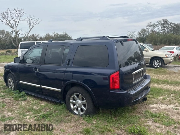 2007 Infiniti QX56 with VIN 5N3AA08A47N804400, listed as a Copart auction lot 46310325 with 202,776 mi miles and Clean Title. Bid and sale history available at carsss.com. Image 3.