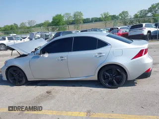 2014 Lexus IS 350 with VIN JTHCE1D24E5001032, listed as a IAAI auction lot 42417284 with 132,596 mi miles and . Bid and sale history available at DreamBid. Image 14.