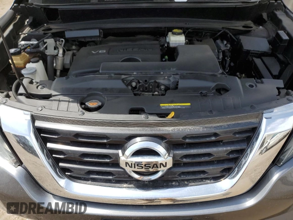 2017 Nissan Pathfinder S with VIN 5N1DR2MM7HC909567, listed as a Copart auction lot 52979015 with 138,799 mi miles and Clean Title. Bid and sale history available at carsss.com. Image 12.