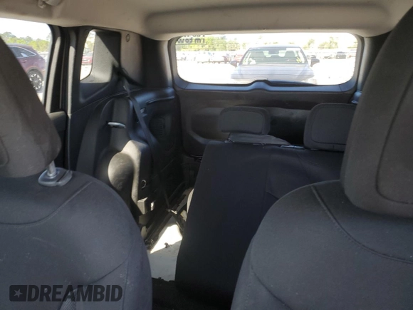 2017 Jeep Renegade Latitude with VIN ZACCJABB7HPG43613, listed as a Copart auction lot 50196975 with 107,434 mi miles and Salvage Title. Bid and sale history available at carsss.com. Image 10.