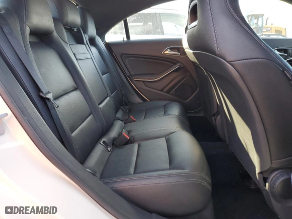 2016 Mercedes-Benz CLA with VIN WDDSJ4EB7GN334309, listed as a Copart auction lot 48134825 with 57,973 mi miles and Salvage Title. Bid and sale history available at carsss.com. Image 10.