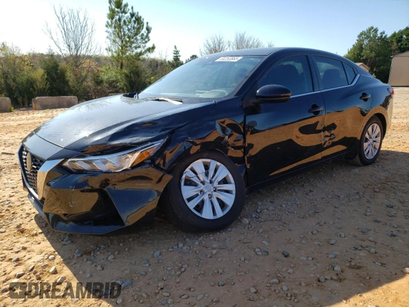 2023 Nissan Sentra S with VIN 3N1AB8BVXPY308270, listed as a Copart auction lot 50253865 with 14,601 mi miles and Salvage Title. Bid and sale history available at DreamBid. Image 1.